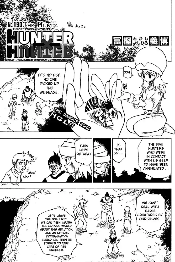 Hunter x Hunter Chapter 190 1